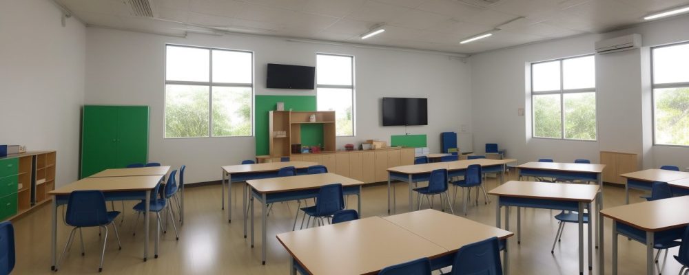 Professor aplicando a BNCC no ensino médio, com alunos engajados em atividades práticas e itinerários formativos