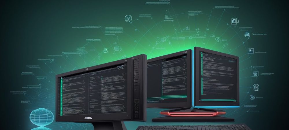 Representação visual da metodologia Balanced Scorecard sendo aplicada no setor público, com foco em indicadores de desempenho e planejamento estratégico.