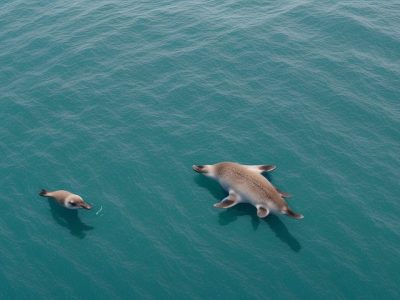 Ilustração de plataformas offshore melhorando a gestão pública e promovendo a sustentabilidade