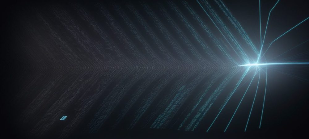 Representação visual de big data no setor público, com gráficos e dados sendo analisados para melhorar serviços e tomadas de decisão.