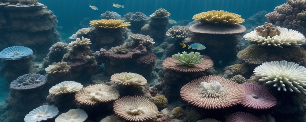 Imagem ilustrativa de biomonitoramento mostrando a análise de bioindicadores para avaliar a qualidade da água e o ecossistema.