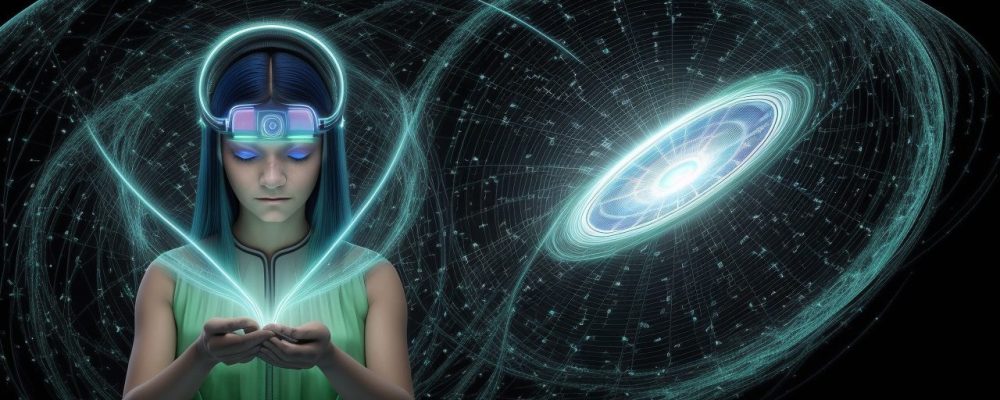 Representação visual da tecnologia blockchain aplicada ao serviço público, com foco em transparência e segurança de dados.