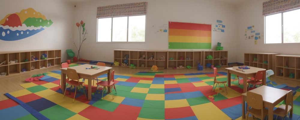 Crianças interagindo e aprendendo através de brincadeiras educativas em sala de aula, estimulando o desenvolvimento infantil.