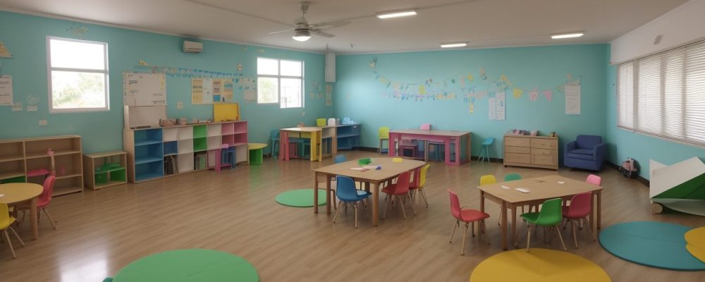 Crianças envolvidas em atividades lúdicas e educativas, explorando o brincar e aprender na educação infantil