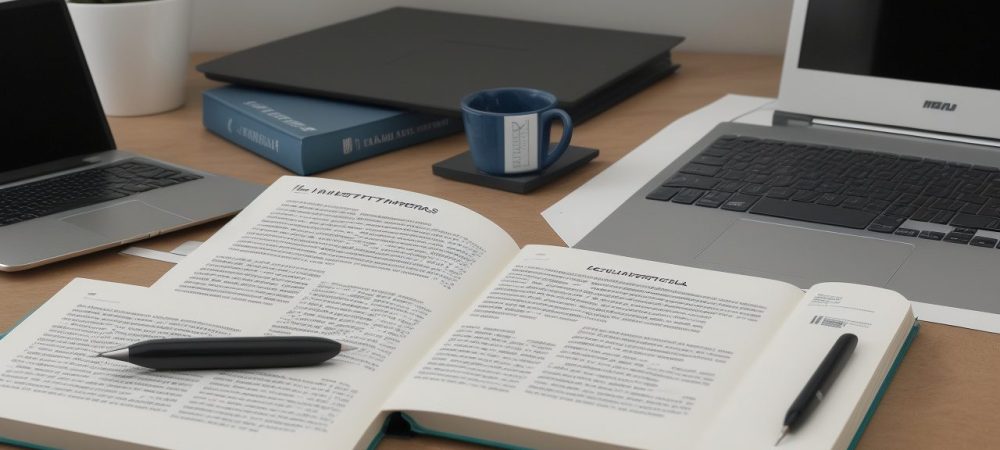 CTPS e o Mercado de Trabalho: Inscrição no Curso e Seus Benefícios Imagem ilustrativa de uma CTPS sendo analisada em conjunto com um computador exibindo um curso online sobre o tema, simbolizando a inscrição e o acesso aos direitos.