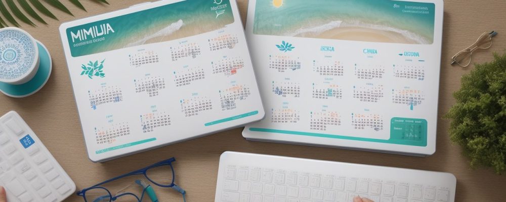 Representação visual do cálculo de férias trabalhistas, com foco em planejamento, segurança jurídica e a importância do direito a férias