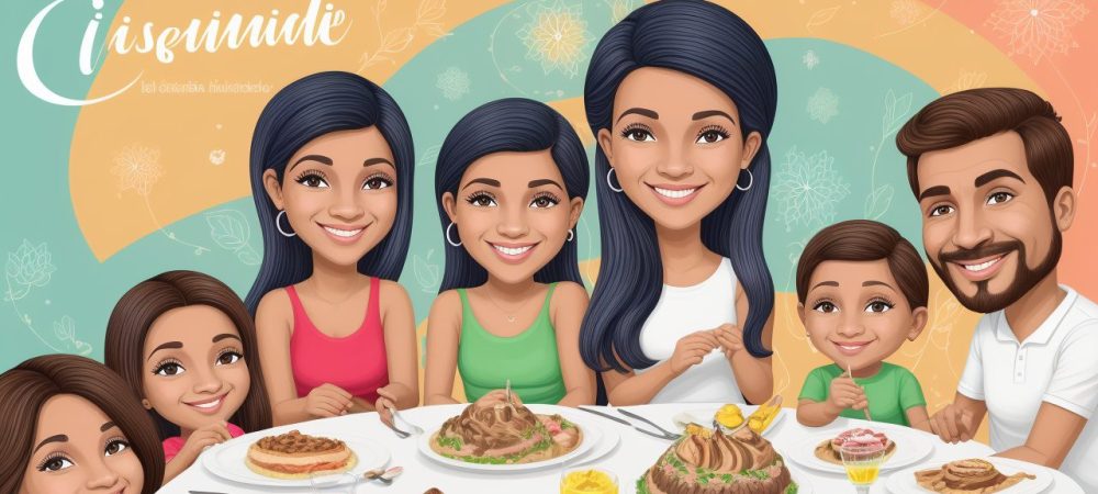 Caricaturas Divertidas: Aprendendo a Desenhar Rostos Engraçados Ilustração vibrante de pessoas aprendendo a desenhar caricaturas engraçadas e rostos famosos, com técnicas de caricatura passo a passo.