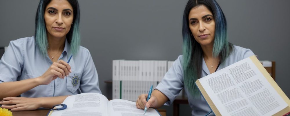 Ilustração representando várias áreas do Direito como Direito Civil, Penal e Trabalhista com símbolos jurídicos e profissionais da área