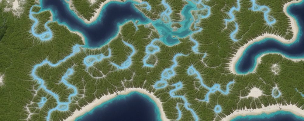 Imagem mostrando a importância da cartografia digital, mapas e geoprocessamento no planejamento urbano, com foco em um curso online de cartografia.