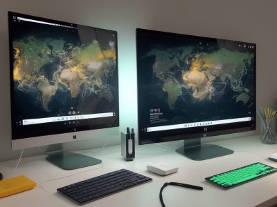 Profissional utilizando Chat GPT em um ambiente de trabalho moderno, focado em produtividade e inovação.