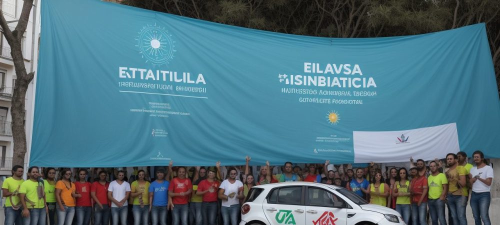 Representação de cidadãos engajados em educação fiscal, com foco em cursos e transparência no uso de impostos.