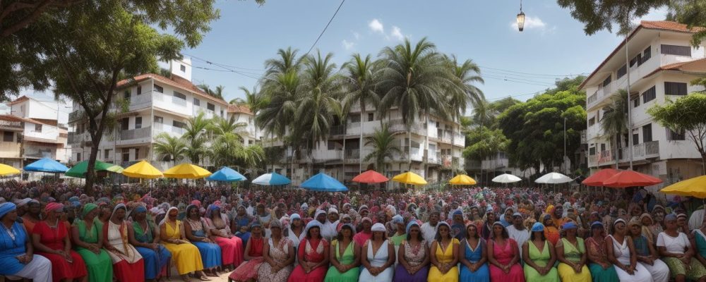 Ilustração de cidadãos interagindo, representando os direitos e deveres do cidadão na cidadania brasileira, com foco na participação social.