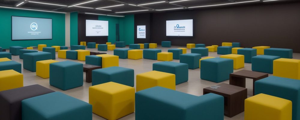 Representação visual do impacto da formação em ciências humanas e sociais, mostrando estudantes engajados em projetos e discussões em sala de aula, com foco em ciências sociais aplicadas.