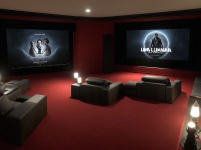 Visão geral do mundo do cinema, com elementos de filme e edição, ideal para iniciantes