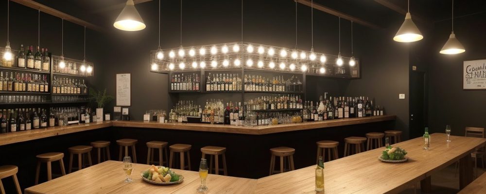 Mesa de bar com diversos petiscos de boteco, como torresmo e bolinho de bacalhau, reunindo amigos e celebrando a culinária brasileira.