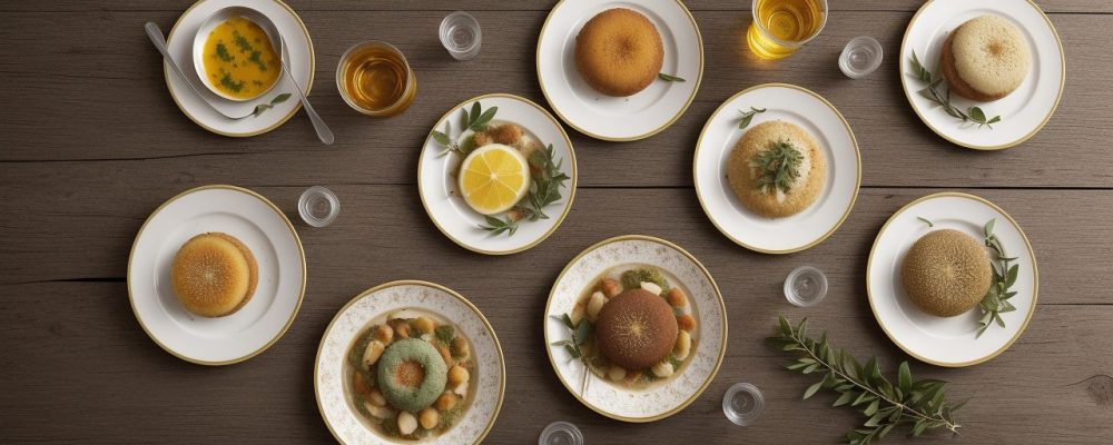 Uma mesa farta com diversos petiscos de boteco, como bolinho de bacalhau e torresmo, representando a cultura brasileira e a culinária de bar.