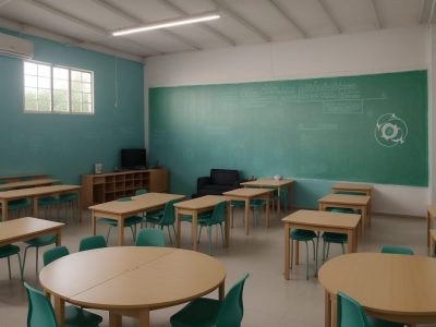 Educadores implementando estratégias para lidar com dificuldades de aprendizagem em sala de aula.