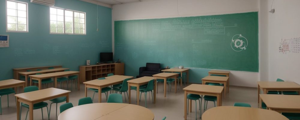 Educadores implementando estratégias para lidar com dificuldades de aprendizagem em sala de aula.