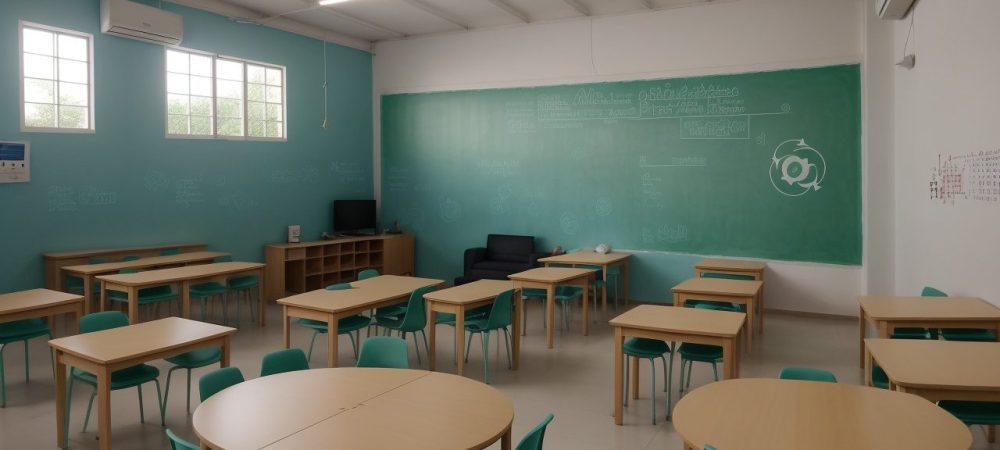 Educadores implementando estratégias para lidar com dificuldades de aprendizagem em sala de aula.