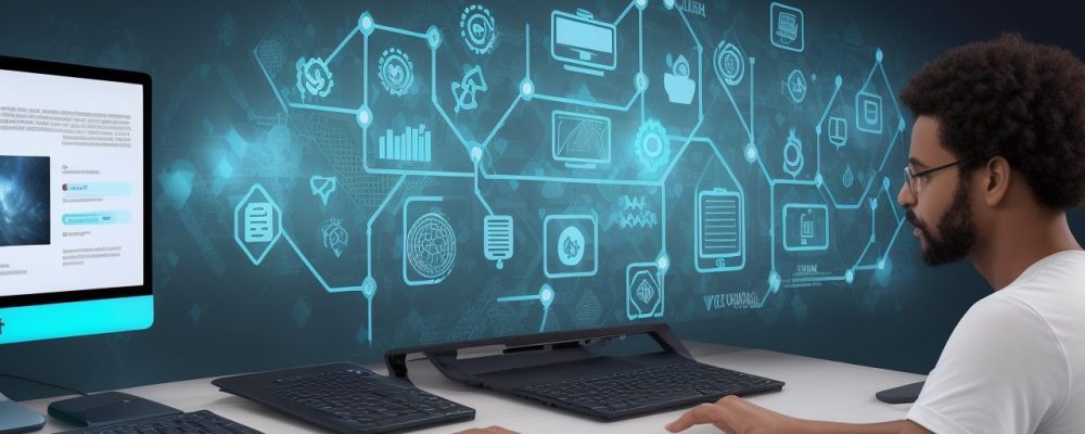 Alunos participando de um curso online de comunicação eficaz, com foco em aprimoramento profissional e comunicação no ambiente de trabalho.