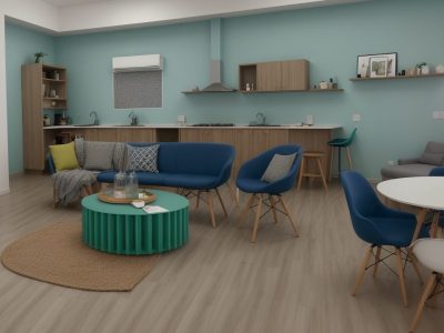 Imagem ilustrando comunicação eficaz no ambiente de trabalho, com pessoas interagindo e um curso online de comunicação em destaque.