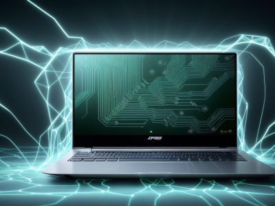 Ilustração de redes de computadores complexas, mostrando a infraestrutura de rede conectando dispositivos e dados, representando o conceito de Internet