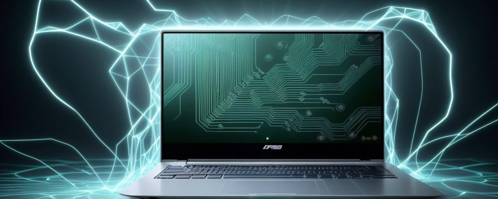 Ilustração de redes de computadores complexas, mostrando a infraestrutura de rede conectando dispositivos e dados, representando o conceito de Internet