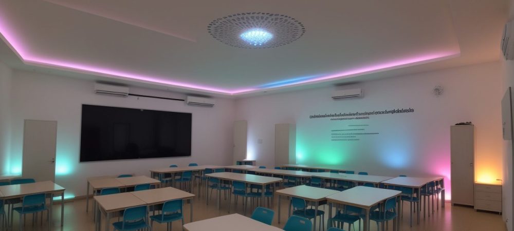 Professores e equipe escolar reunidos em conselho de classe, discutindo estratégias para o desenvolvimento dos alunos e aprimorando o aprendizado.