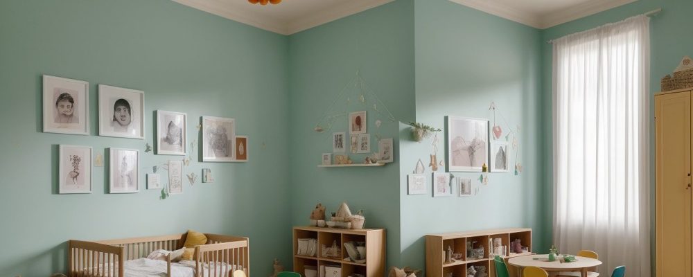 Crianças e educadores em uma sala de aula vibrante, utilizando técnicas de contação de histórias infantil para aprendizado e diversão.