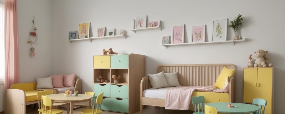 Crianças atentas em sala de aula durante atividade de contação de histórias, com fantoches e elementos visuais