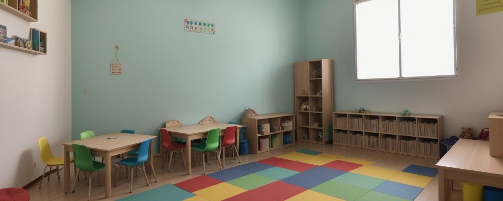 Crianças reunidas em círculo ouvindo uma contação de histórias com fantoches, promovendo a imaginação e o aprendizado