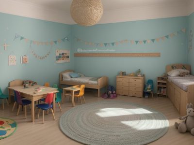 Crianças reunidas em círculo ouvindo uma contadora de histórias, com livros e elementos visuais, representando a importância da contação de histórias na educação infantil e o desenvolvimento da criatividade.