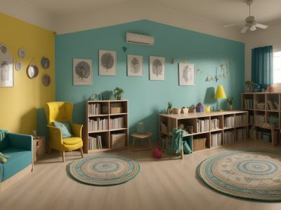 Crianças ouvindo contadores de histórias em sala de aula, com foco na imaginação e desenvolvimento infantil.