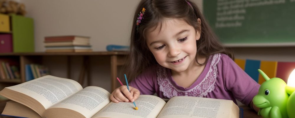 Crianças reunidas em círculo, ouvindo uma contadora de histórias usando recursos visuais e fantoches, representando a contação de histórias na educação infantil.