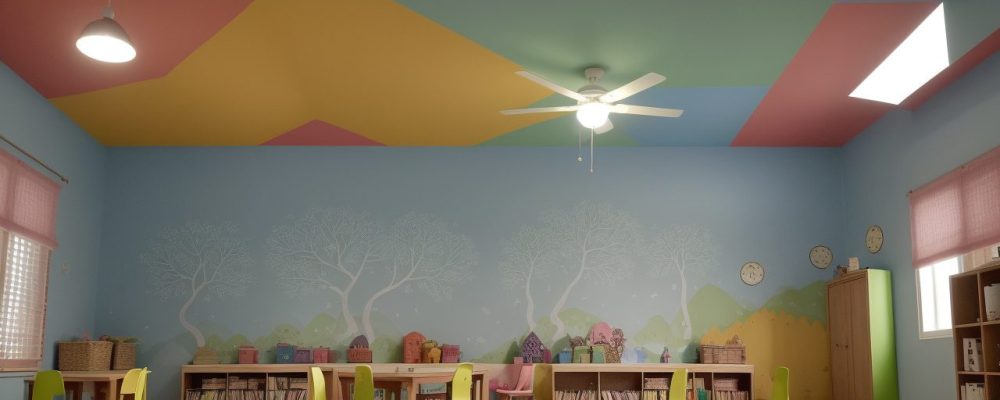 Crianças e educadora em sala de aula, utilizando técnicas de contação de histórias para um aprendizado divertido e envolvente.