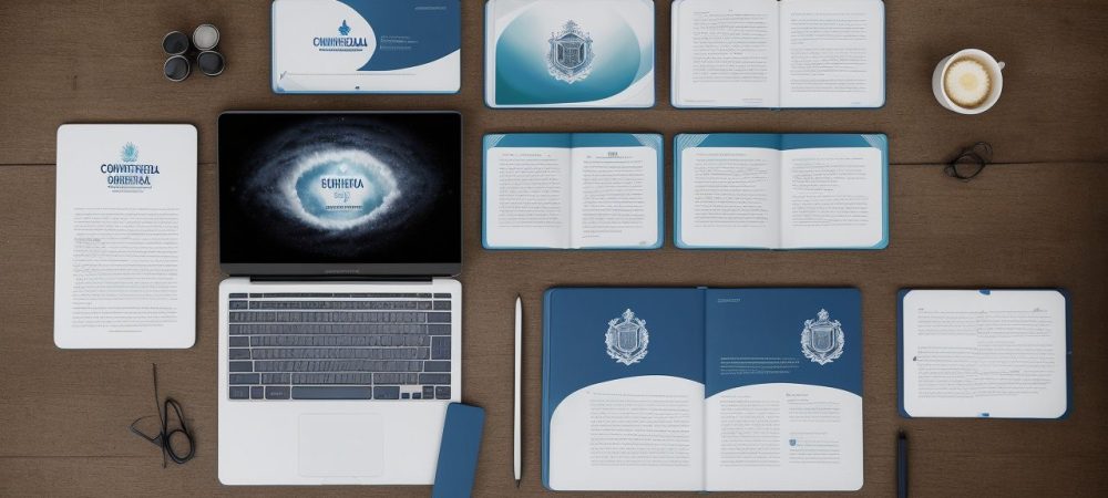 Servidores públicos estudando em um curso online sobre controle de constitucionalidade, com livros e documentos em uma mesa de trabalho.