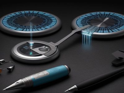 Representação visual do controle de constitucionalidade aplicado no serviço público, com símbolos de justiça, Constituição e servidores.