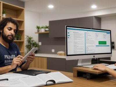 Imagem ilustrando o curso de controle de estoque, com foco em planejamento de compras e gestão para pequenas empresas.