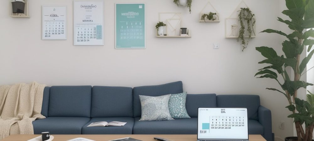 Ilustração de um profissional estudando em um curso online de controller para servidores públicos, com elementos de finanças e gestão