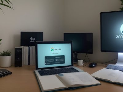 Imagem de um controller analisando dados em um ambiente de escritório moderno, representando o curso online e a gestão eficiente no serviço público.