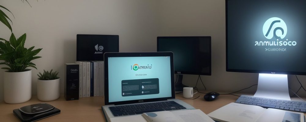 Imagem de um controller analisando dados em um ambiente de escritório moderno, representando o curso online e a gestão eficiente no serviço público.