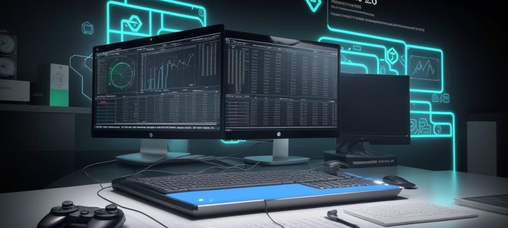 Profissional de controller analisando gráficos e relatórios, simbolizando a gestão eficiente e transparente no setor público, com foco em curso online e inscrição no curso.