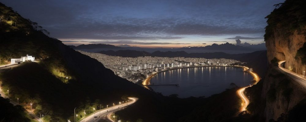 Um profissional de corretor de seguros em um ambiente de escritório, interagindo com um servidor público, representando a assessoria e as soluções para o setor.