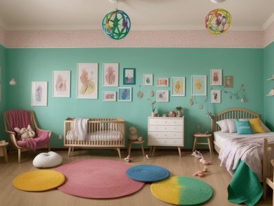 Crianças ouvindo atentas a contação de histórias em sala de aula, com elementos visuais e atmosfera acolhedora.