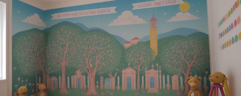 Crianças atentas ouvindo contação de histórias na educação infantil, com livros e recursos visuais para um aprendizado envolvente.