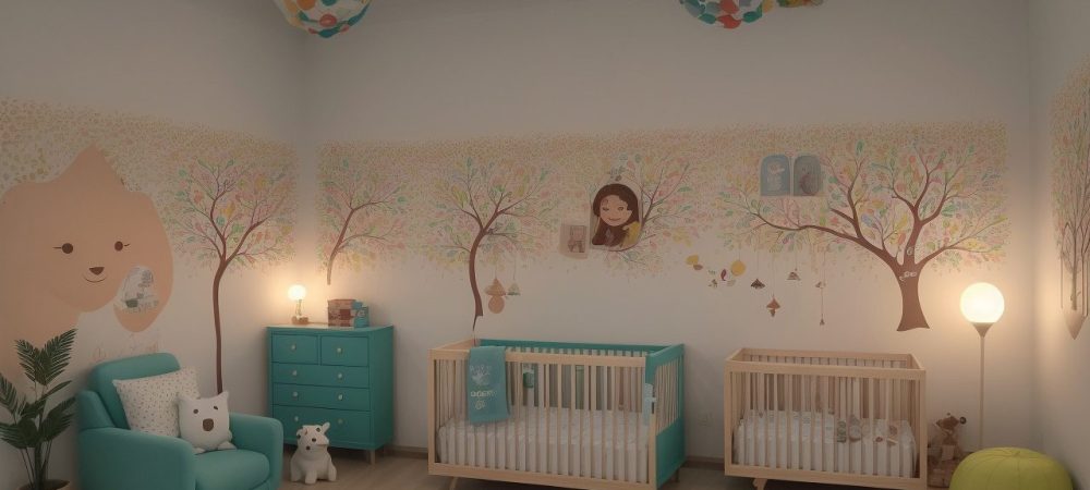 Crianças atentas ouvindo contação de histórias em sala de aula, com livros e elementos visuais para estimular a criatividade e o aprendizado.