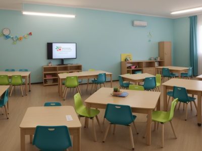 Crianças com altas habilidades em sala de aula, focadas no curso online e desenvolvimento.