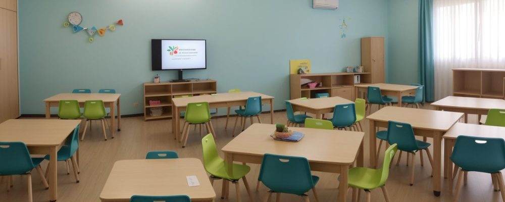 Crianças com altas habilidades em sala de aula, focadas no curso online e desenvolvimento.