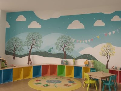 Crianças com altas habilidades interagindo em um ambiente de aprendizado estimulante, com foco em superdotação e desenvolvimento.