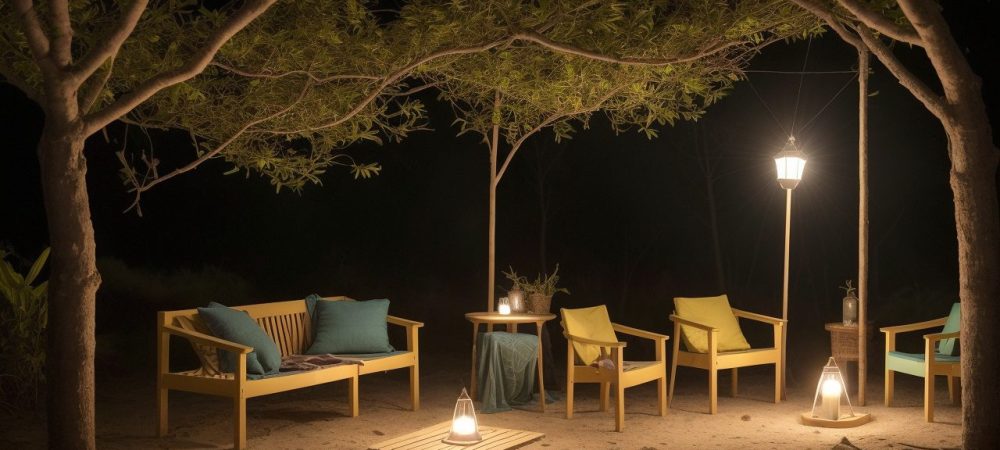 Crianças ouvindo contação de histórias em ambiente acolhedor, com livros ilustrados e fantoches, promovendo a imaginação e o aprendizado.